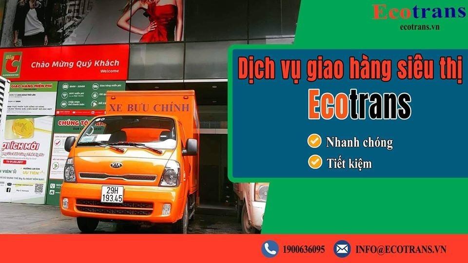 Dịch vụ giao hàng siêu thị tại Ecotrans