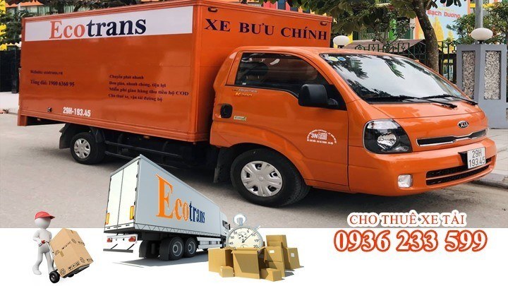 Ecotrans chuyên cung cấp dịch vụ trọn gói khi thuê xe tải